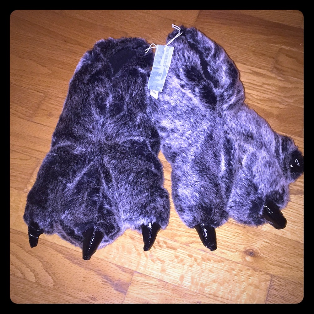 Animal Paw Slippers